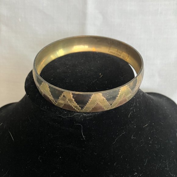 Shades of Bronze Cuff Bracelet EUC - Picture 2 of 3